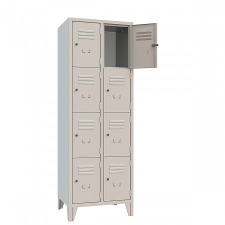 Box locker 8 compartments W 61.5 H 180 item 008
