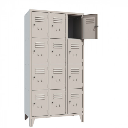 Box locker 12 compartments W 90.7 H 180 item 012