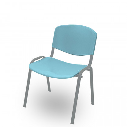 Fixed chair Isoscele Grey