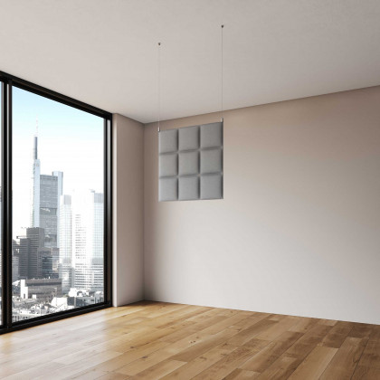Double-sided sound absorbing ceiling panel mod. Vertical Baffle H. 60