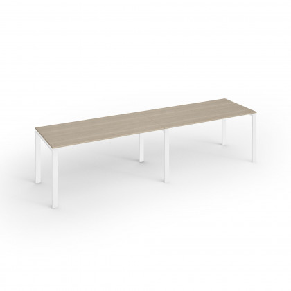 Double side-by-side bench desk Doria