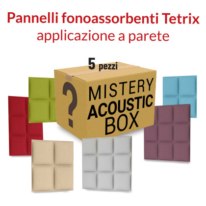 Mistery Acoustic Box - Tetrix pannelli a parete
