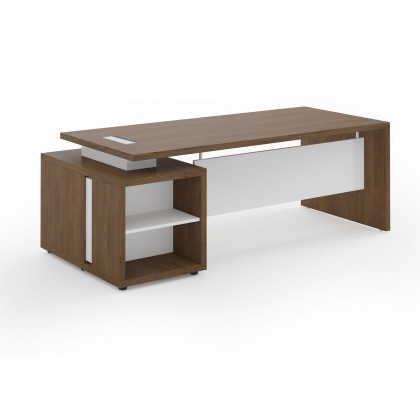 Desk with modesty panel and drawer unit Brera 