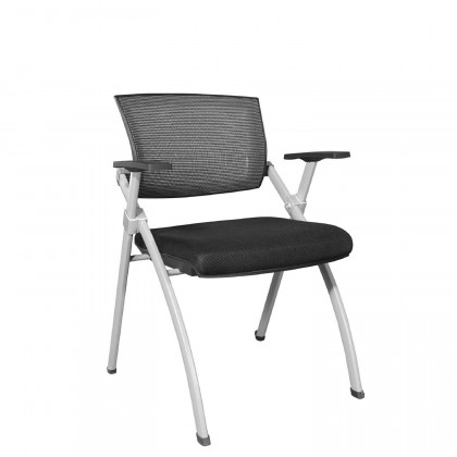 Chair with armrests and folding seat Query