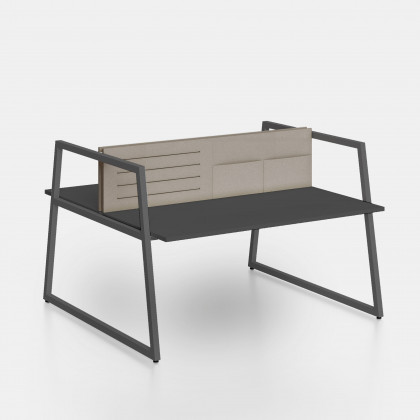  Bench Fusion with screen dividers con pockets and elastic bands