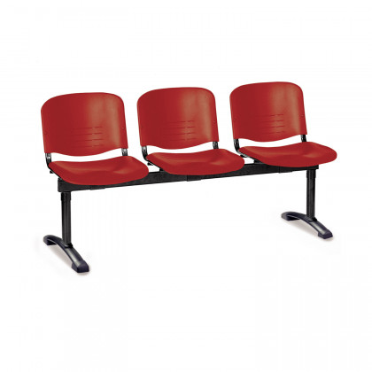Three-seat beam seating Isoscele