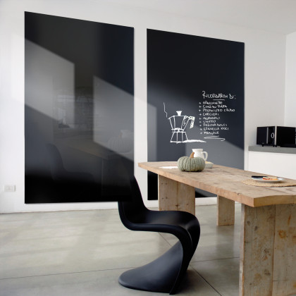 Whiteboard Vertical plan-60 x 90-black