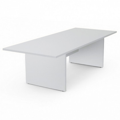 Meeting table with side panels New Rossana