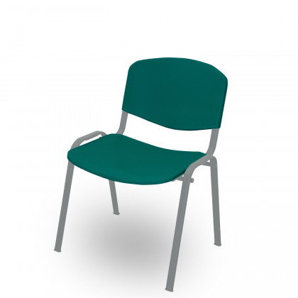 Fixed chair Isoscele Grey